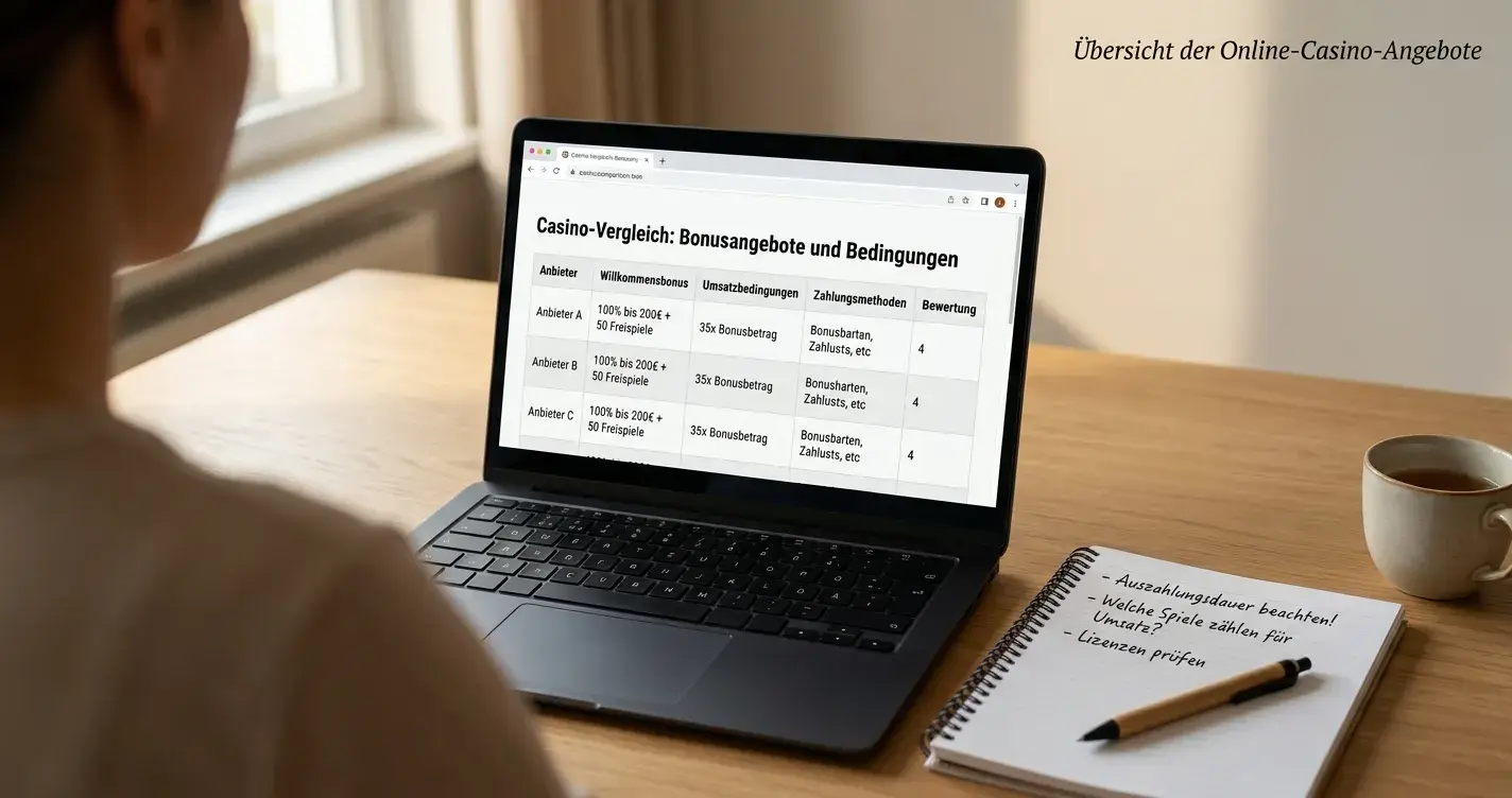 Vergleich der besten Online-Casinos mit Banküberweisung in Österreich