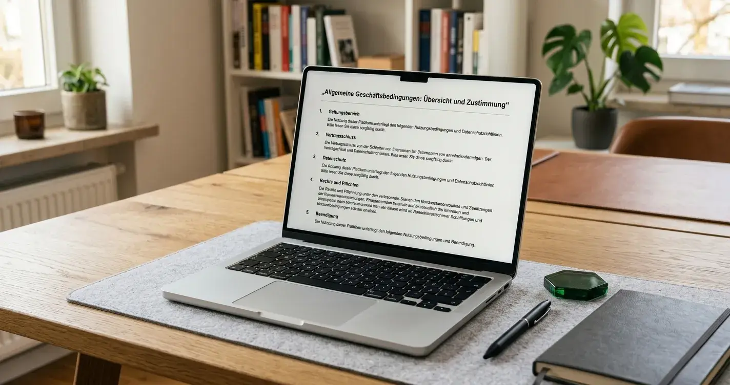 Neutrale Bonusbedingungen auf einem Bildschirm neben einer BCH-Wallet ohne Logos