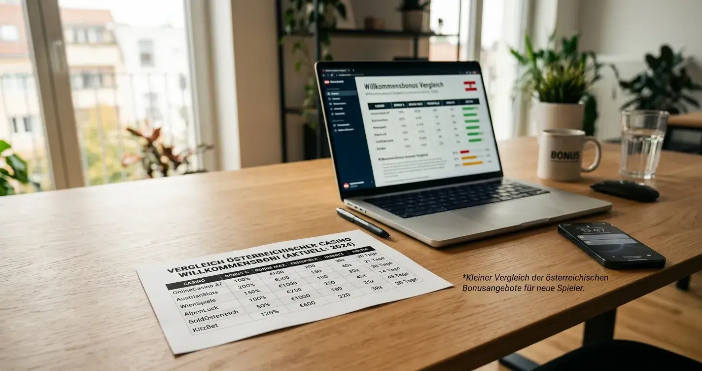 Bester Willkommensbonus Online Casino Österreich 2026