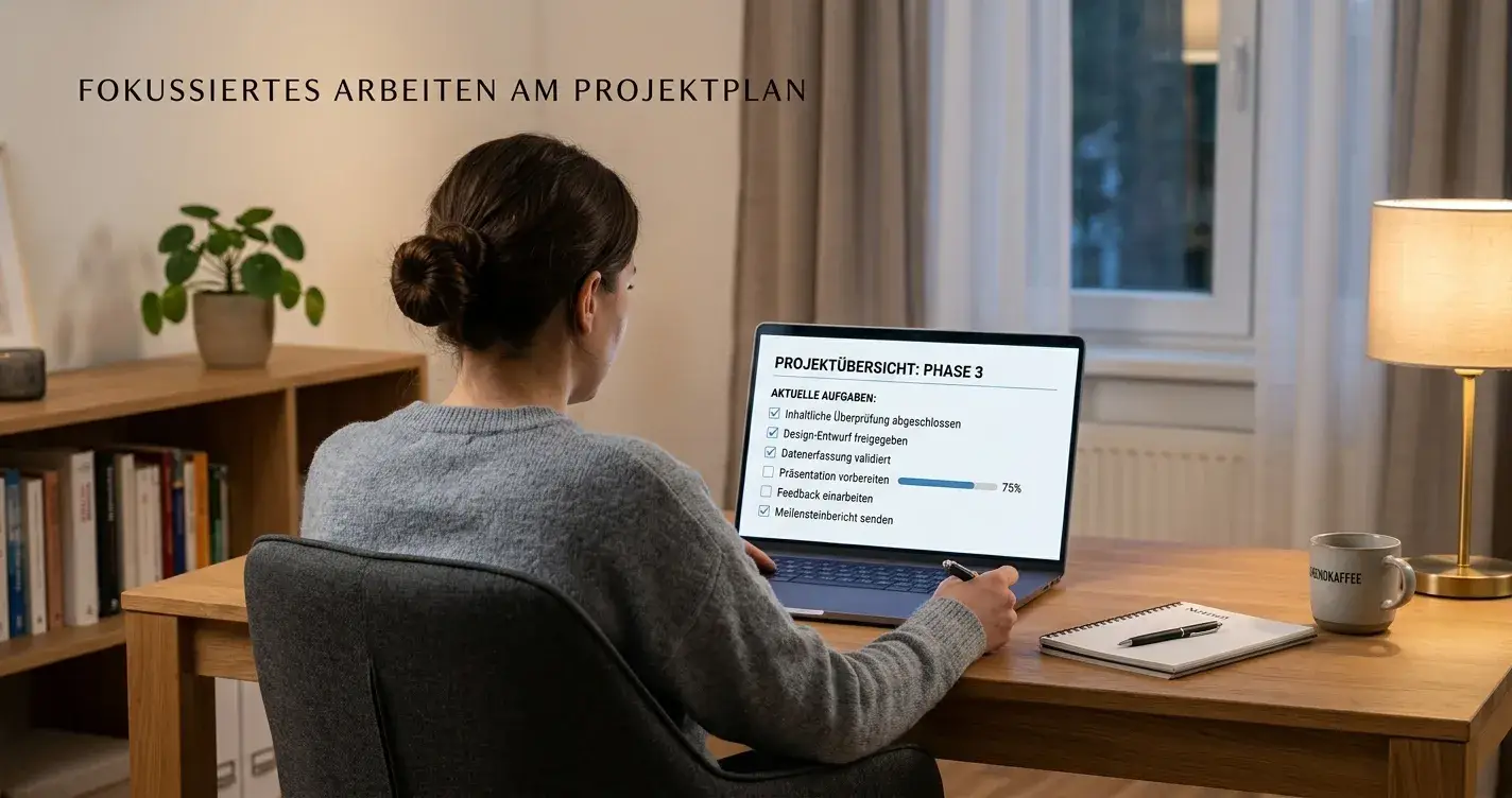 Person am Laptop mit einer Checkliste für Casino-Bonusbedingungen auf dem Bildschirm