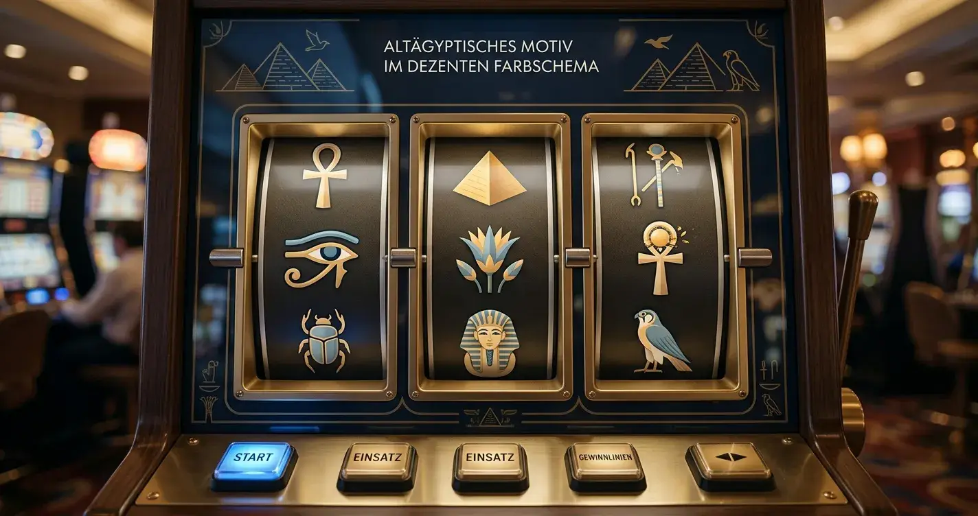 Generische Slot-Walzen mit ägyptischen Symbolen