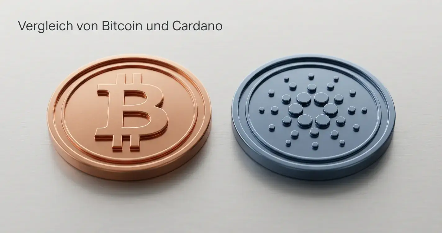 Cardano Bitcoin Krypto Vergleich