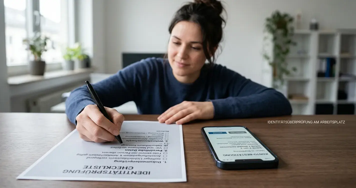 Checkliste für Betreiber, KYC und Auszahlung neben einem neutralen Smartphone
