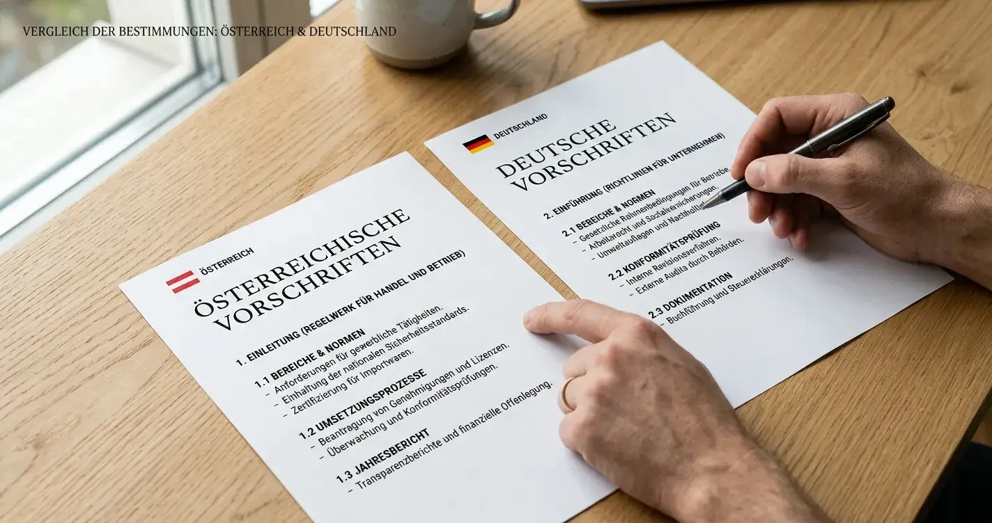 Vergleich der Einzahlungslimits zwischen österreichischer Konzession und deutschen Regeln