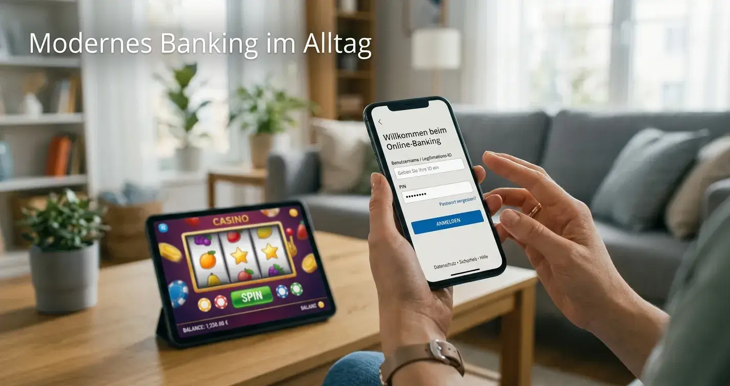 EPS-Einzahlung im mobilen Casino auf dem Smartphone