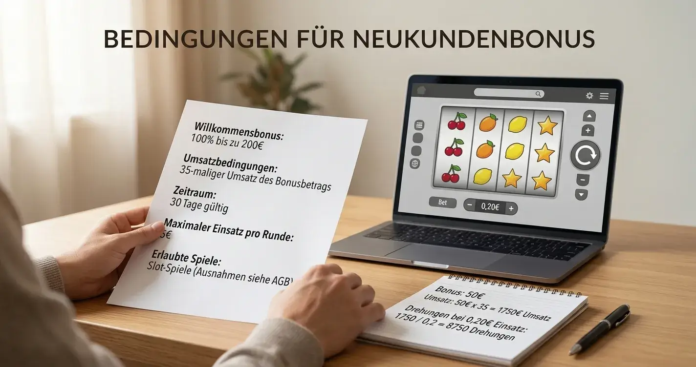Freispiele und Umsatzbedingungen bei österreichischen Online-Casinos