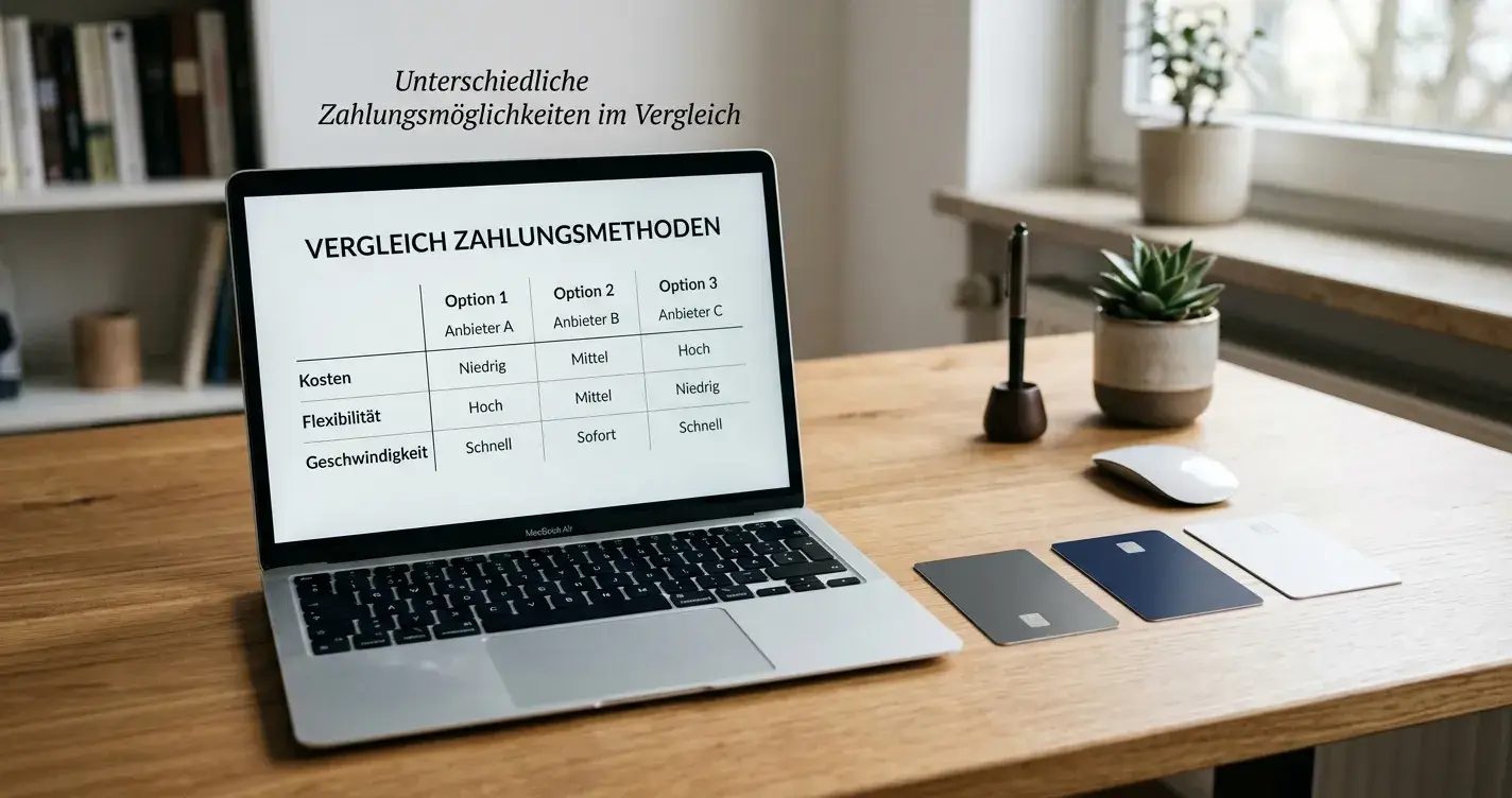 Alternativen zu Giropay für Österreich — Direktüberweisung, E-Wallet, Karte und Prepaid