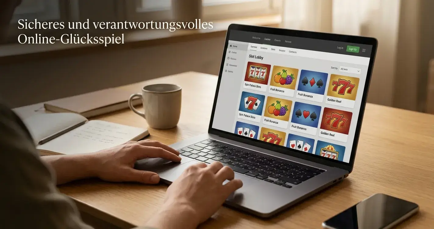 Anbieter mit Jeton im Detail – Casino-Lobby und Kassenbereich