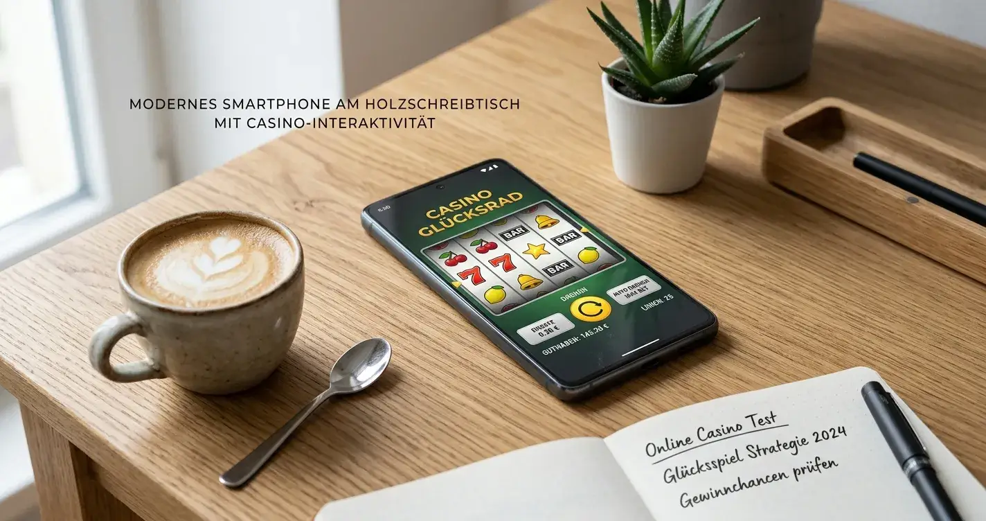 Mobile Casino-App auf Smartphone mit Tether-Wallet