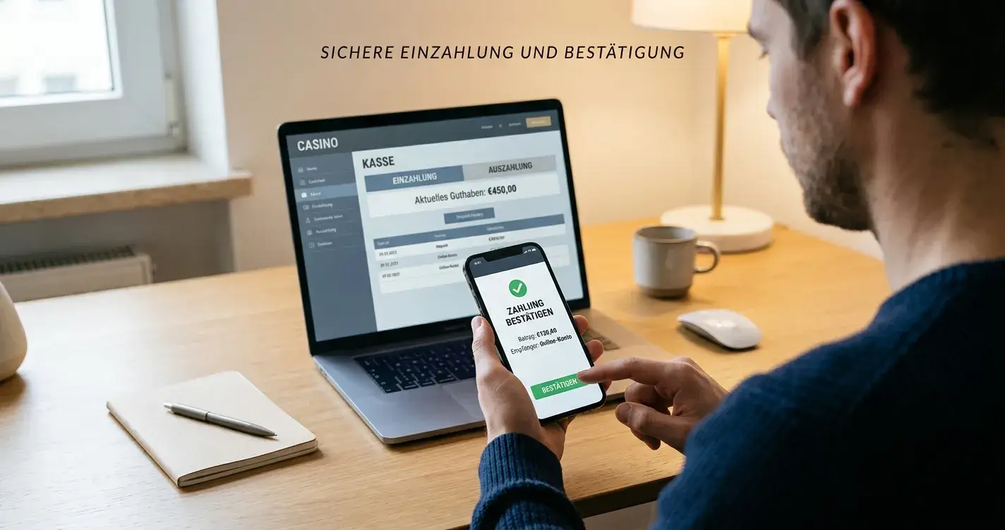 Einzahlung mit MuchBetter Schritt für Schritt in der Casino-Kasse