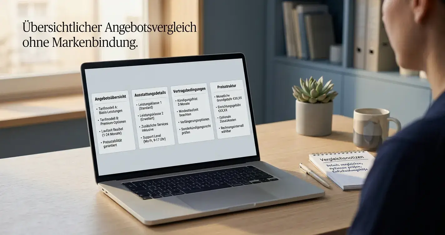 Vergleich mehrerer Online-Casino-Neukundenboni am Laptop