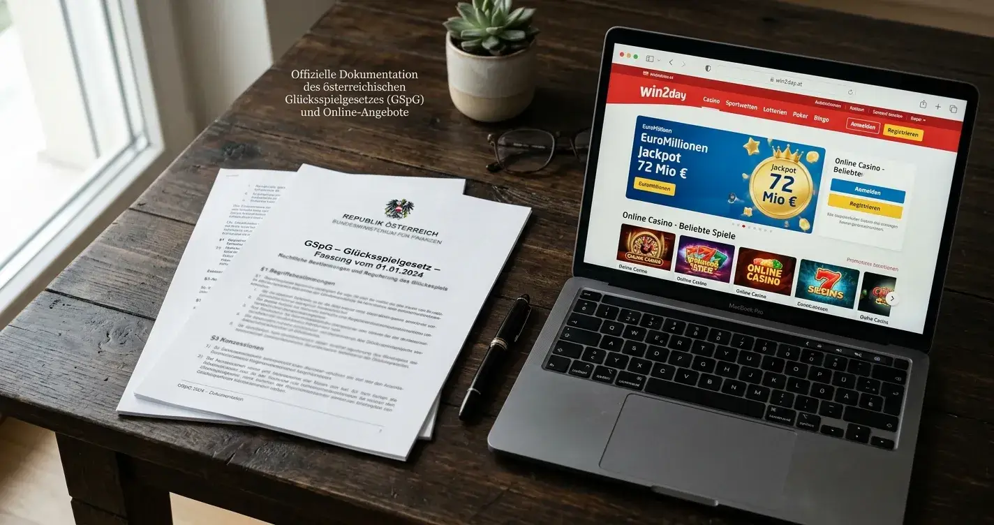 Österreichisches Glücksspielgesetz – staatliches Monopol für Online-Casinos