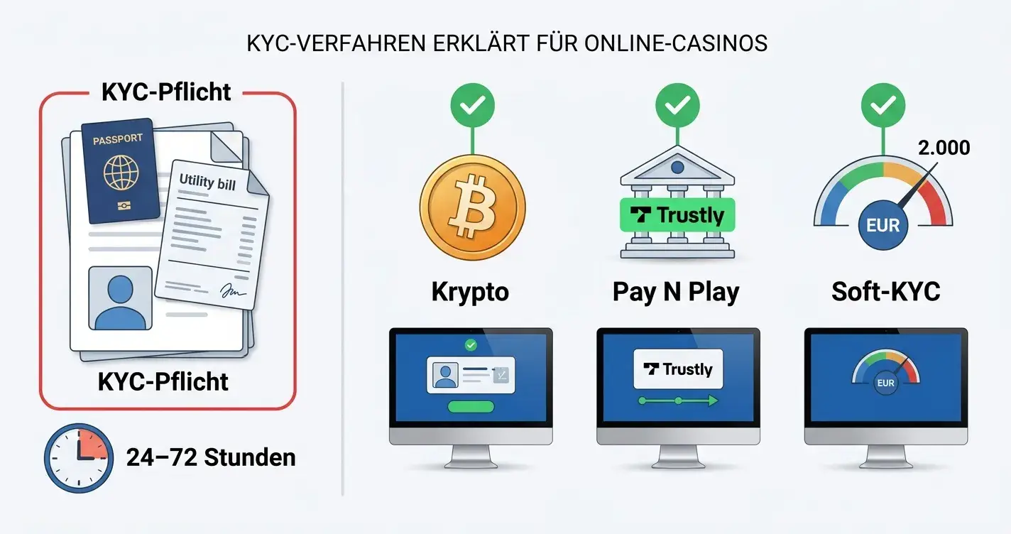 KYC-Prozess erklärt – Ausweis-Pflicht bei Online-Casinos