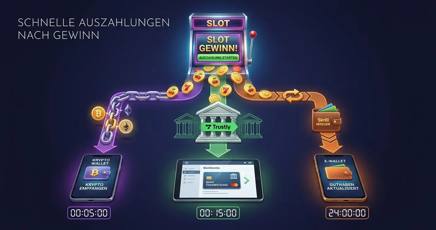 Spielautomaten ohne Ausweis auszahlen – Krypto, Pay N Play und Fiat-Optionen