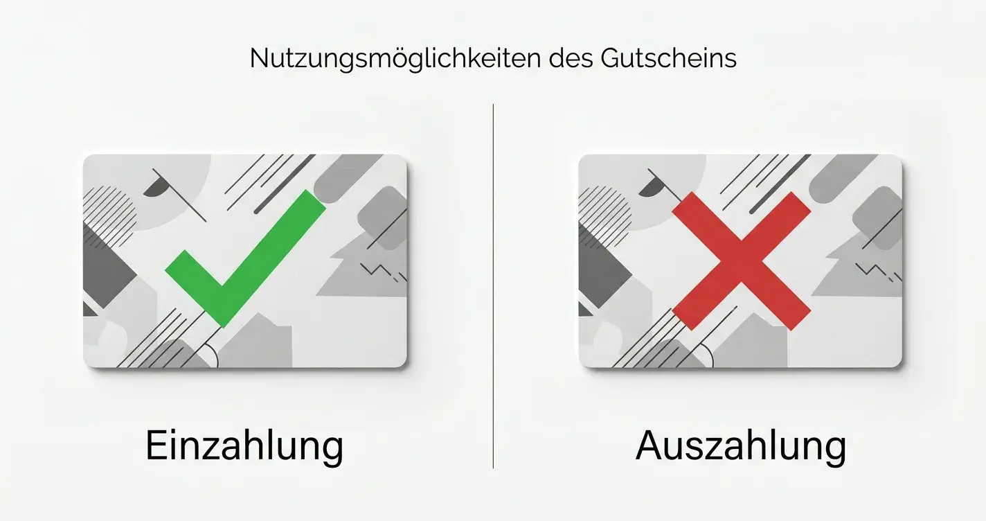 Paysafecard-Voucher als Einzahlungsmethode im Online-Casino – Einzahlung möglich, Auszahlung nicht
