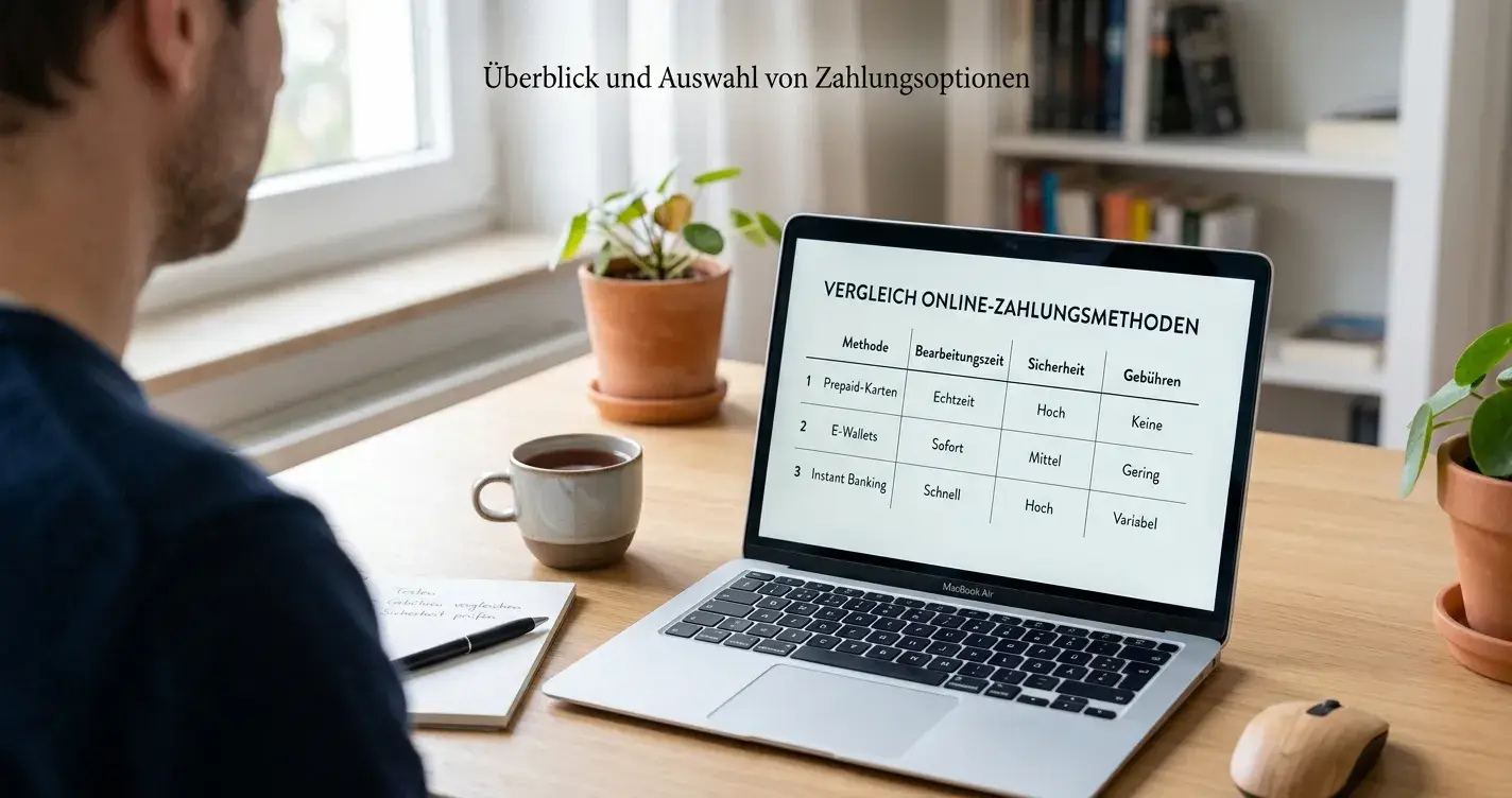 Vergleichende Übersicht neutraler Online-Casino-Angebote mit Prepaid-Zahlungsoption