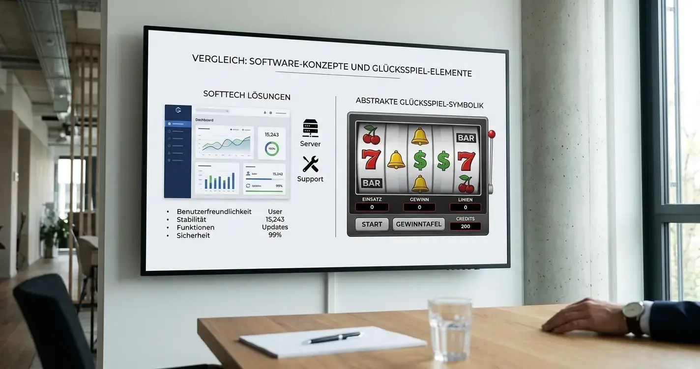 Logos und Spielbeispiele führender Casino-Software-Anbieter