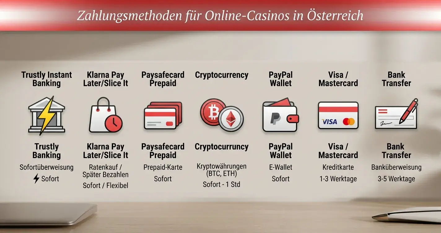 Seriöse Casinos Österreich schnelle Auszahlung Live Casino Krypto Vergleich