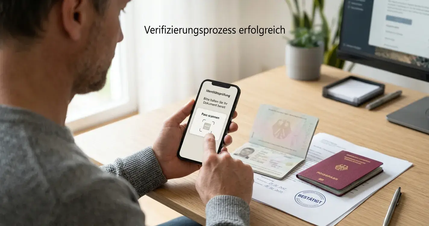 Schrittweise Aktivierung des Startguthabens von Anmeldung bis Auszahlung