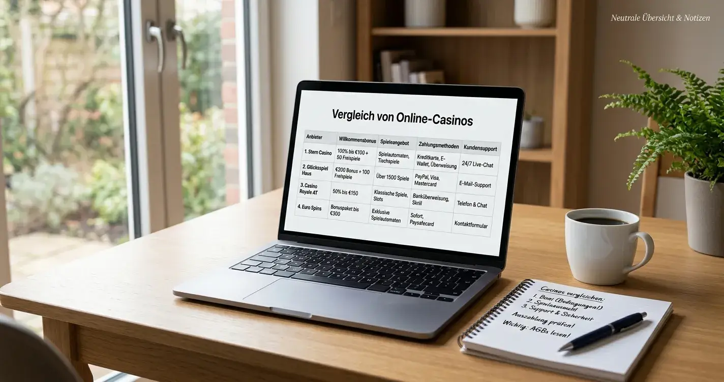 TOP-10 Online Casinos ohne 1-Euro-Limit für Österreich