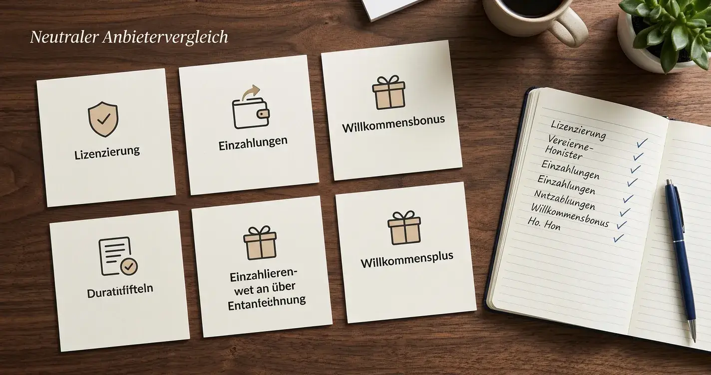 Vergleich der Anbieter — wo 15 Euro für Konto und Bonus ausreichen