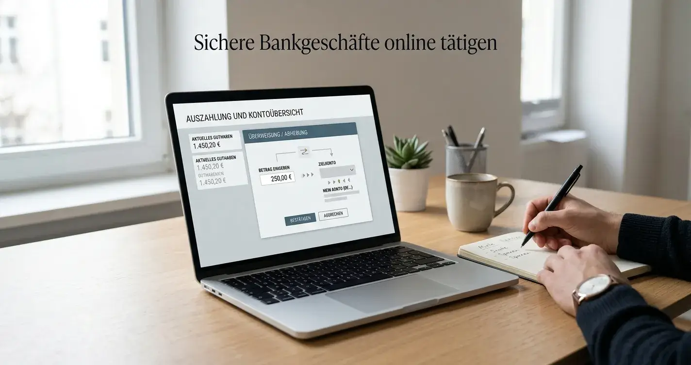 Auszahlungsprüfung mit Visa und Banküberweisung in einer neutralen Kassenansicht