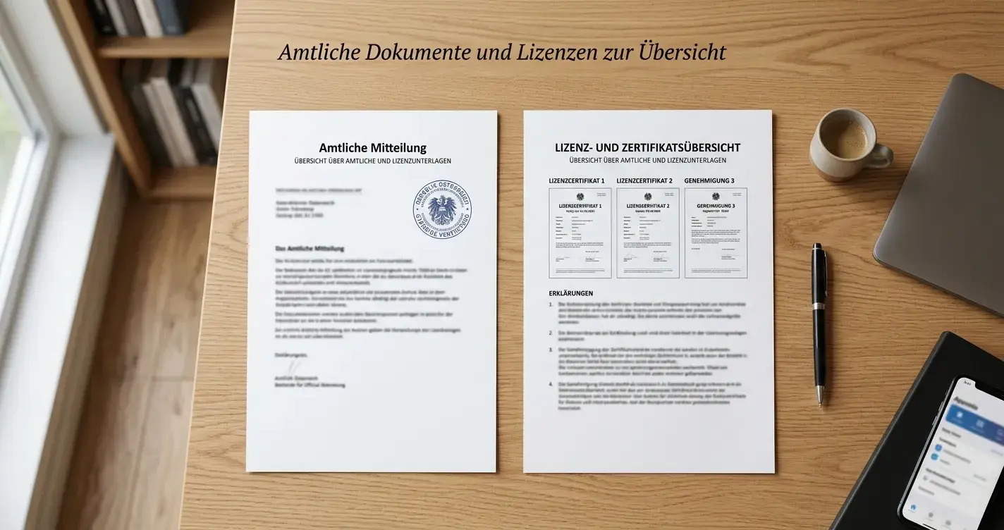 Vergleichstabelle von Casino-Lizenzen mit BMF-Konzession und MGA-Lizenzen