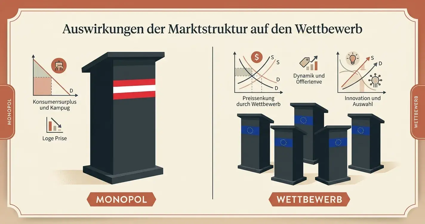 Monopolanbieter in Österreich im Vergleich zu internationalen Casino-Anbietern mit EU-Lizenzen