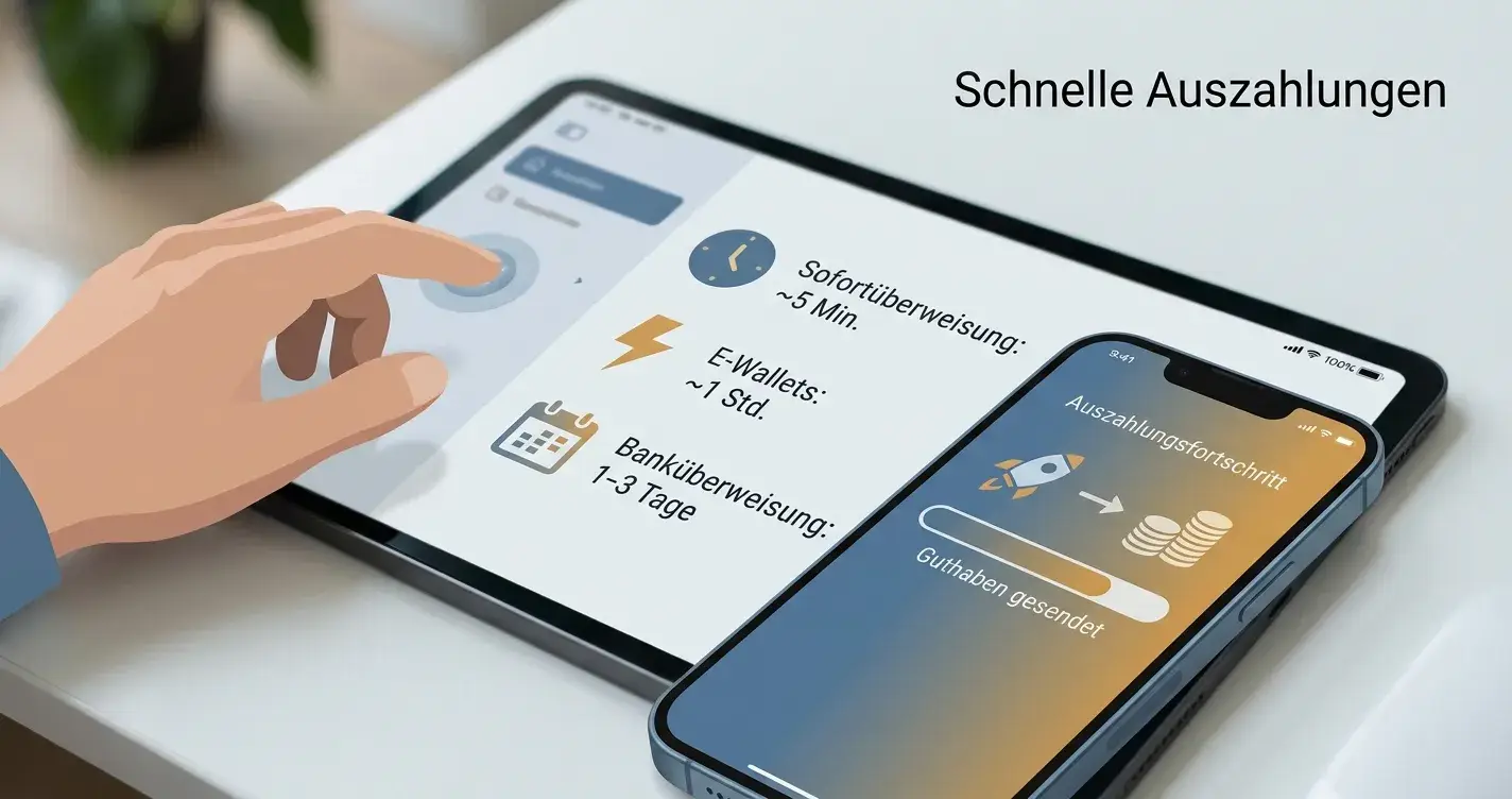 Zahlungsmethoden Auszahlung Tempo